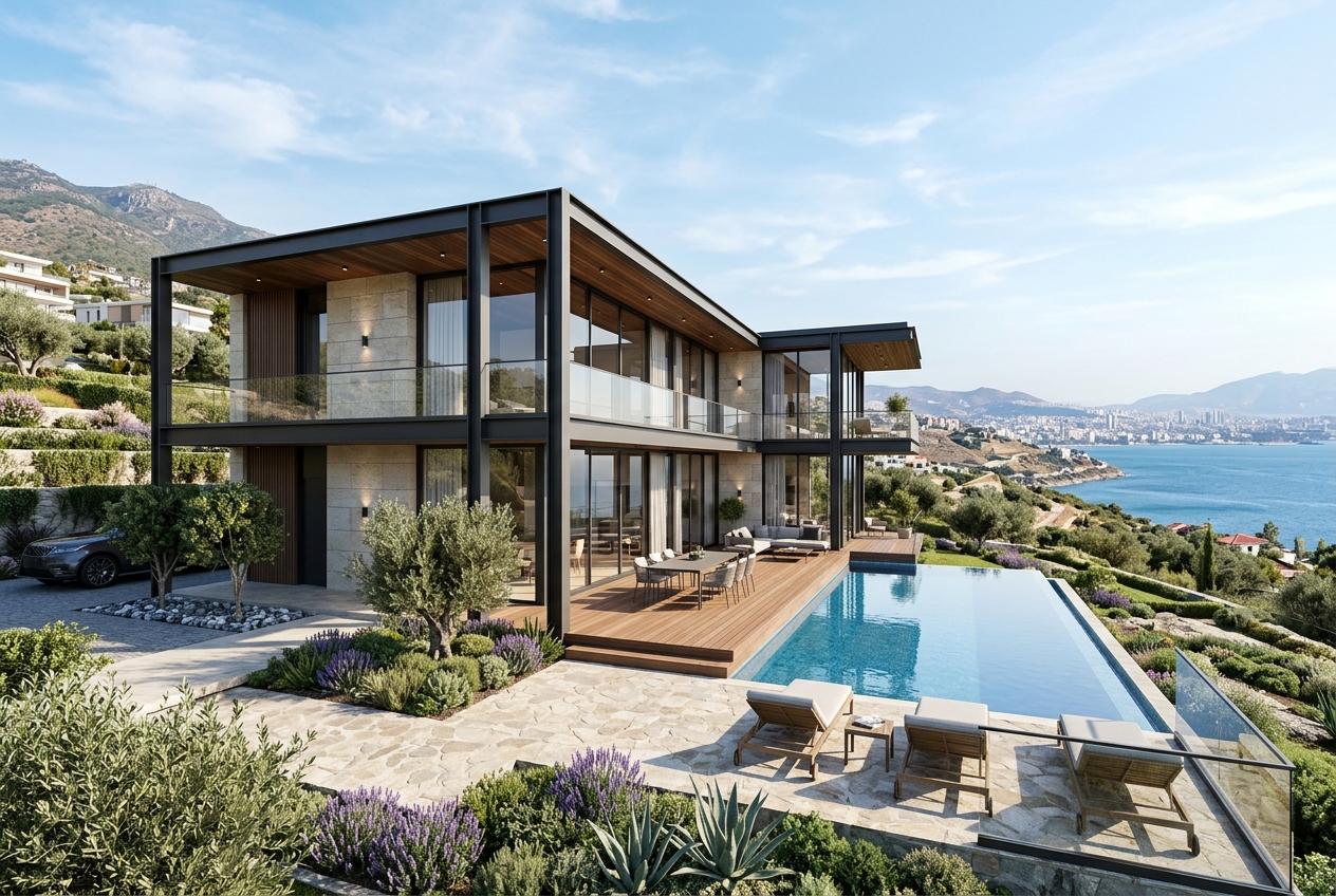 İzmir Lüks Çelik Villa